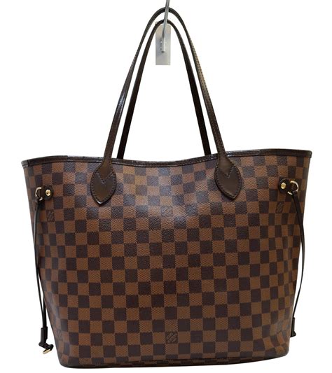 lv neverfull damier size|damier neverfull mm price.